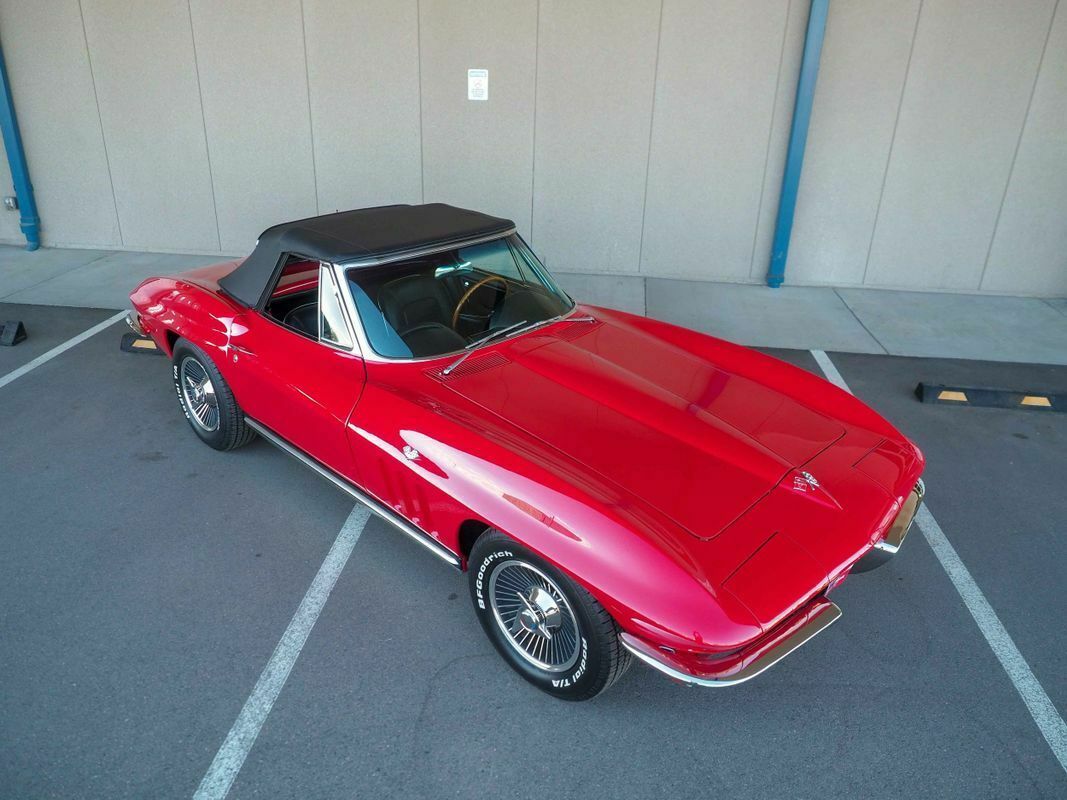 1965 Red Chevrolet Corvette --
