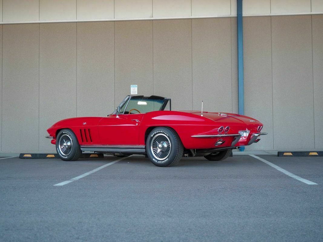 1965 Red Chevrolet Corvette --