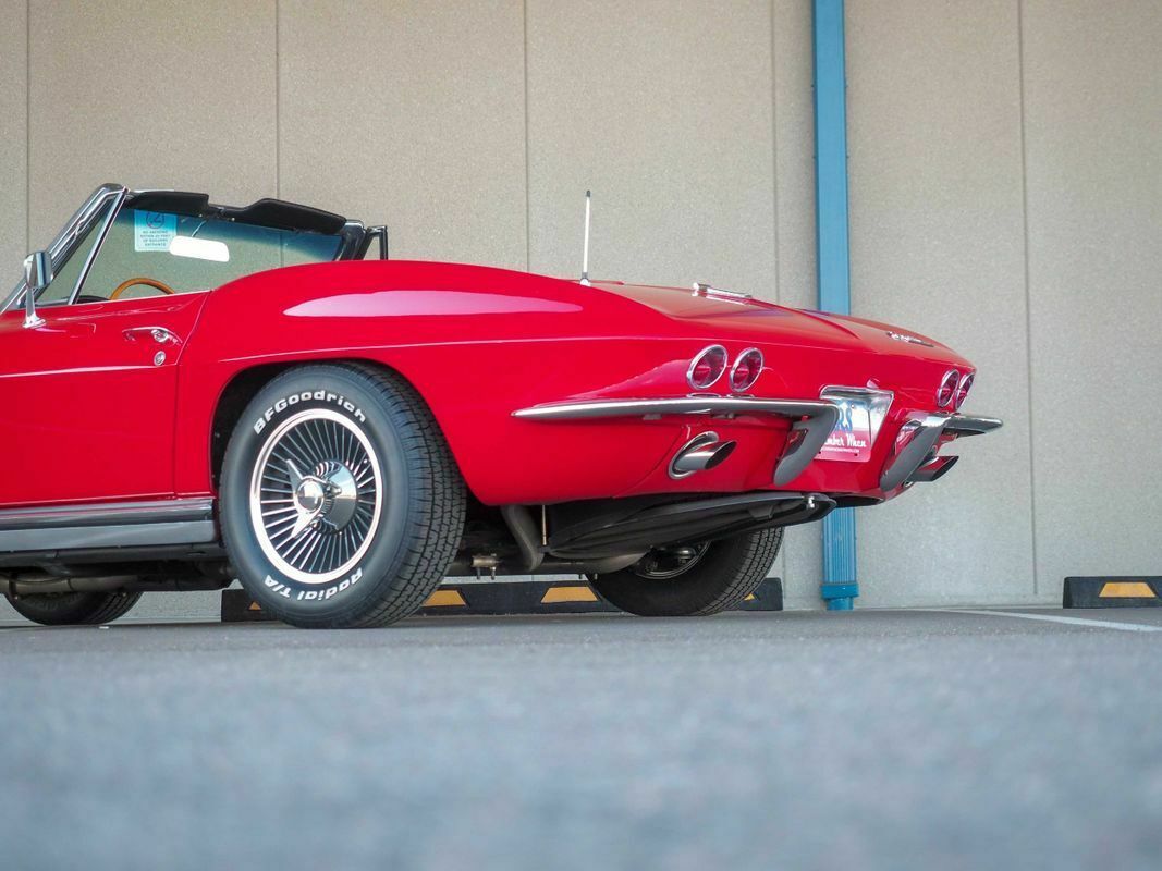 1965 Red Chevrolet Corvette --