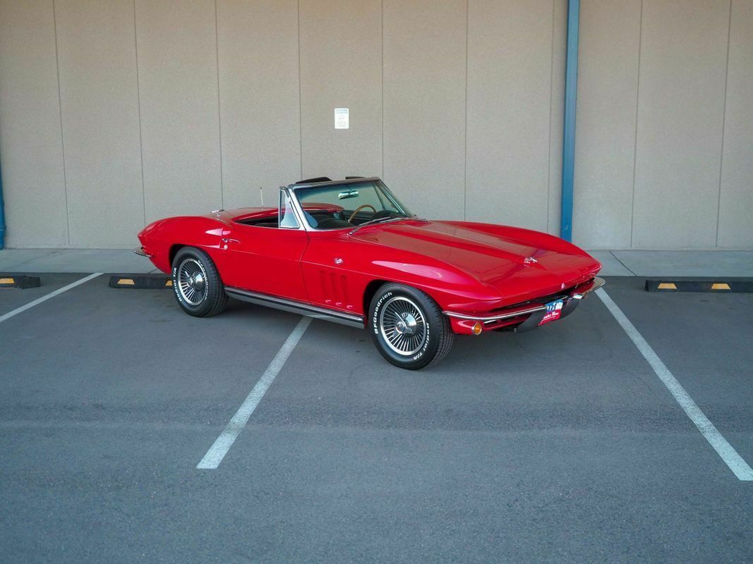 1965 Red Chevrolet Corvette --