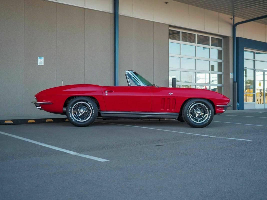 1965 Red Chevrolet Corvette --