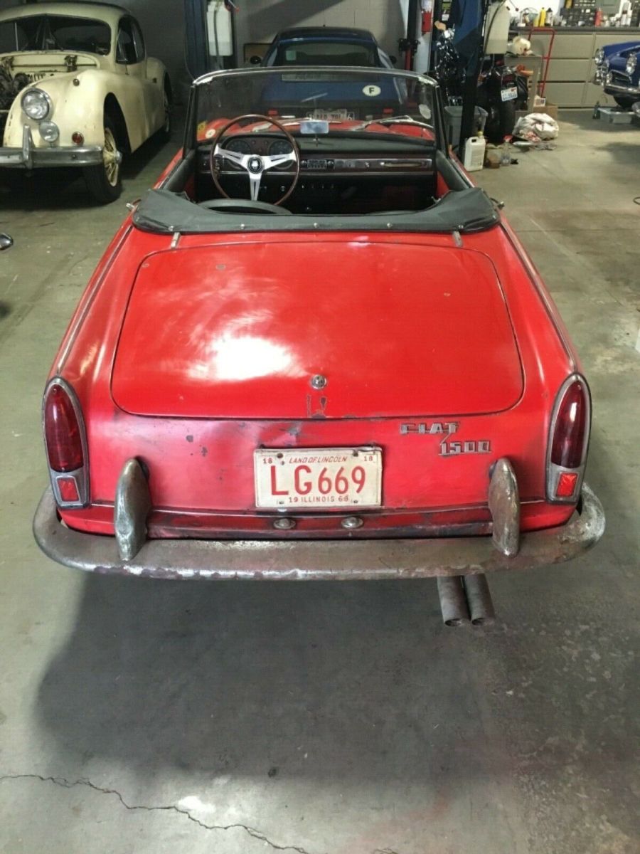1960 Fiat 1500 S OSCA Convertible
